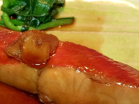 金目鯛の煮つけ